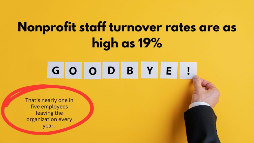 Nonprofit staff turnover